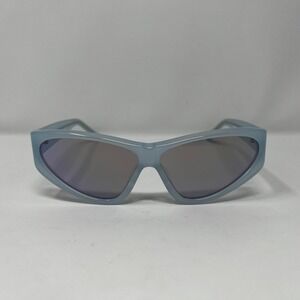 Sunnies Studios Zoe Opal Cosmos Blue Wrap Around Sunglasses 62/11/131